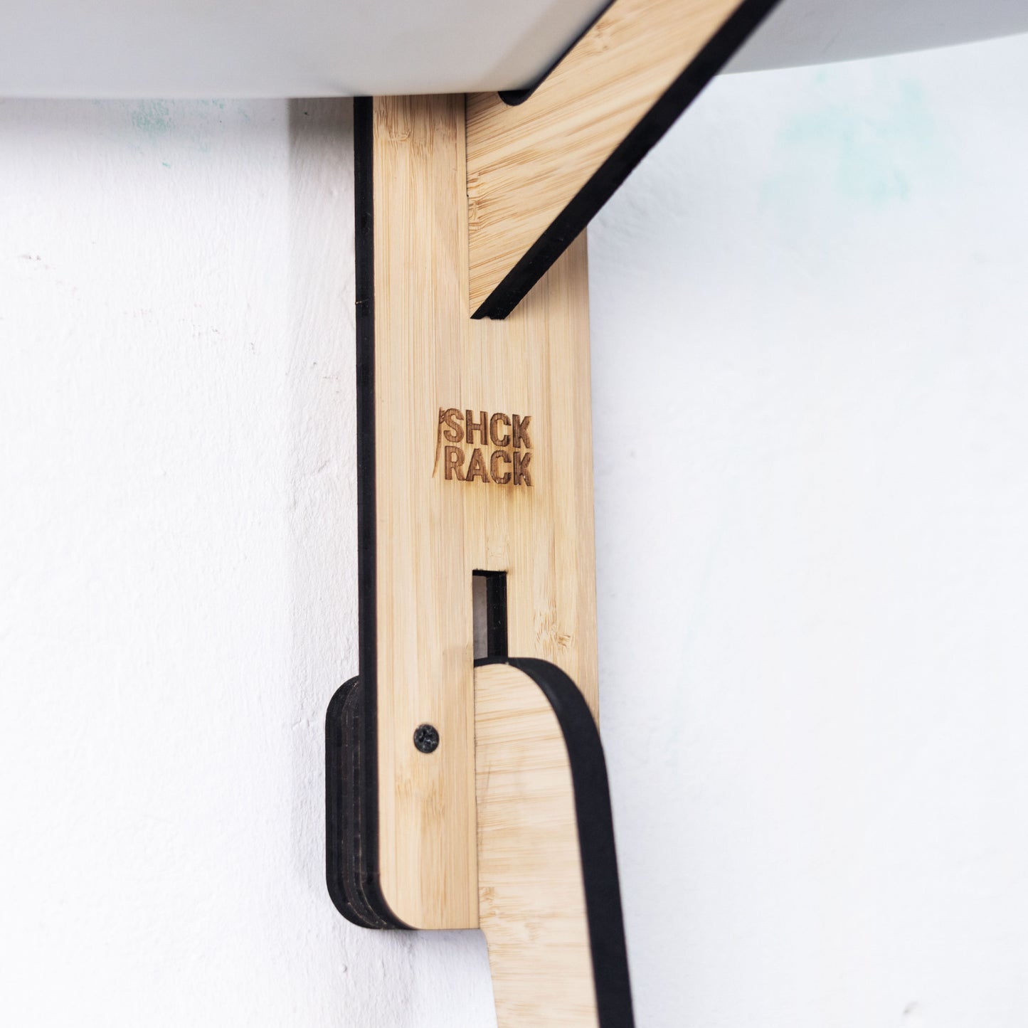 SHCK RACK additional hooks modular system surfboard rack detail shot