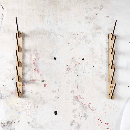 SHCK RACK The Stacker horizontal multi 5 surfboard rack without boards close-up